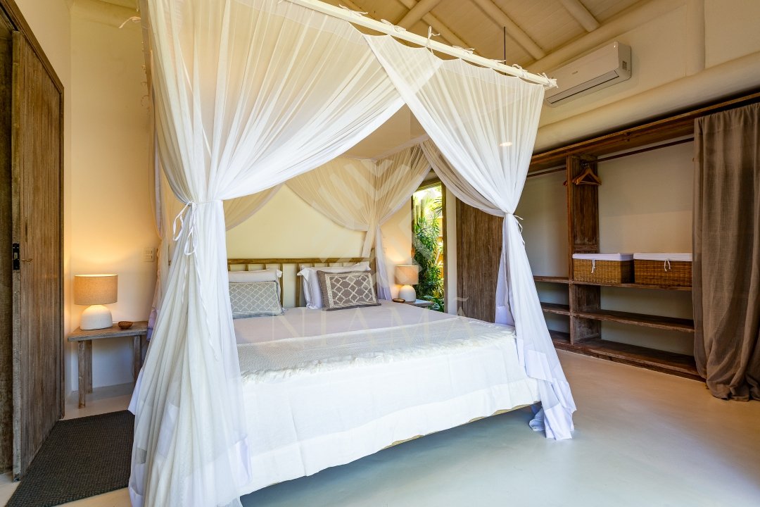 aluguel casa de luxo condominio pedro grande em trancoso