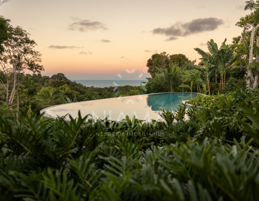 aluguel casa de luxo condominio pedro grande em trancoso