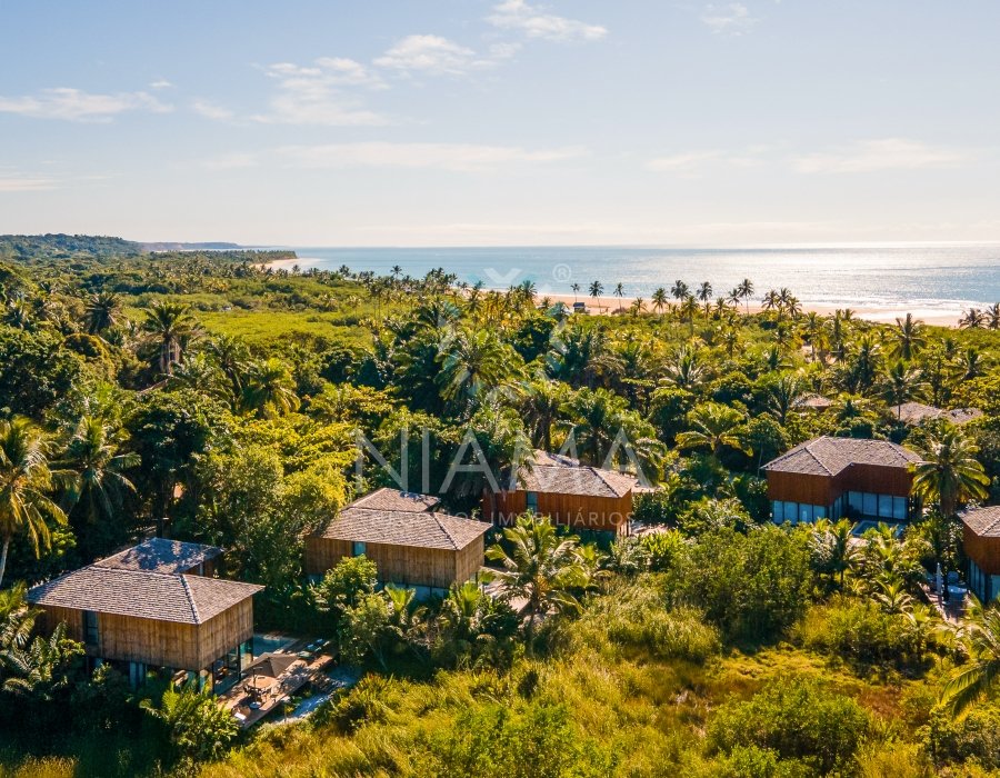 casa de luxo para alugar condominio vilas altos trancoso