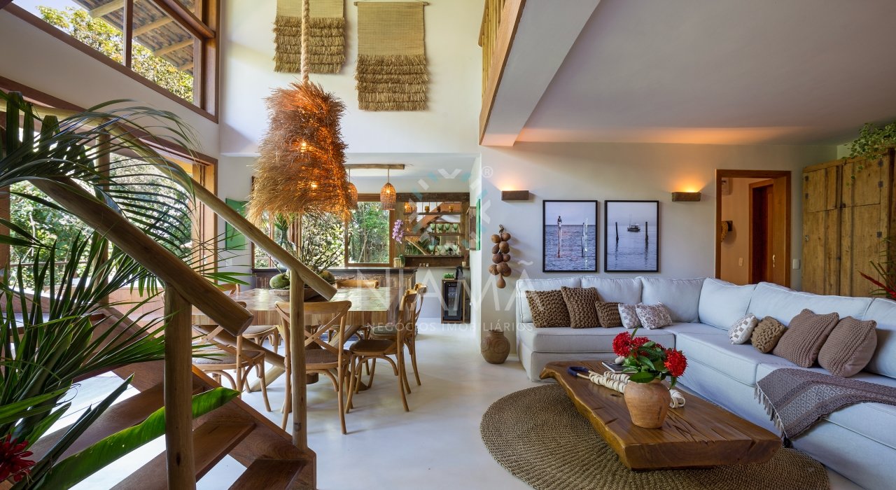 casa de luxo para alugar condominio terravista trancoso