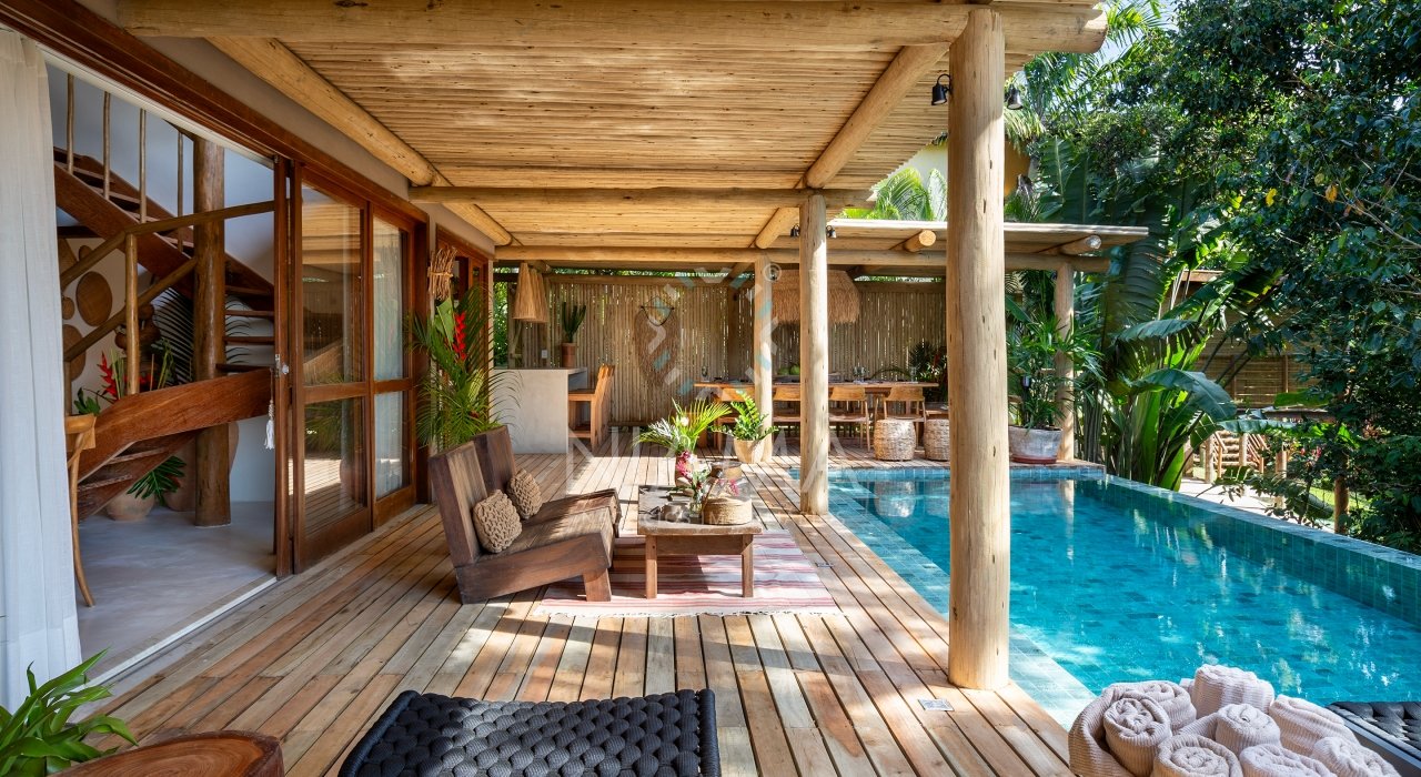 casa na praia condominio terravista trancoso