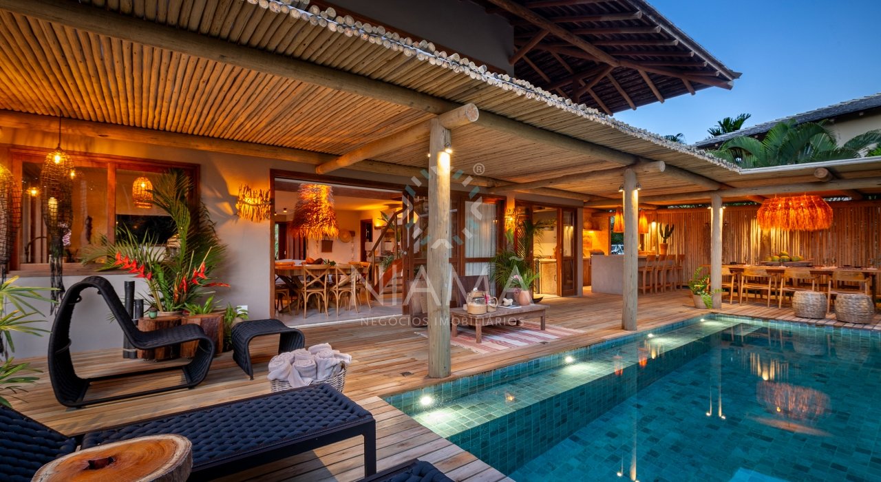 casa de luxo condominio terravista trancoso