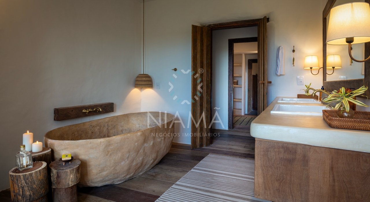 casa de luxo na praia em trancoso