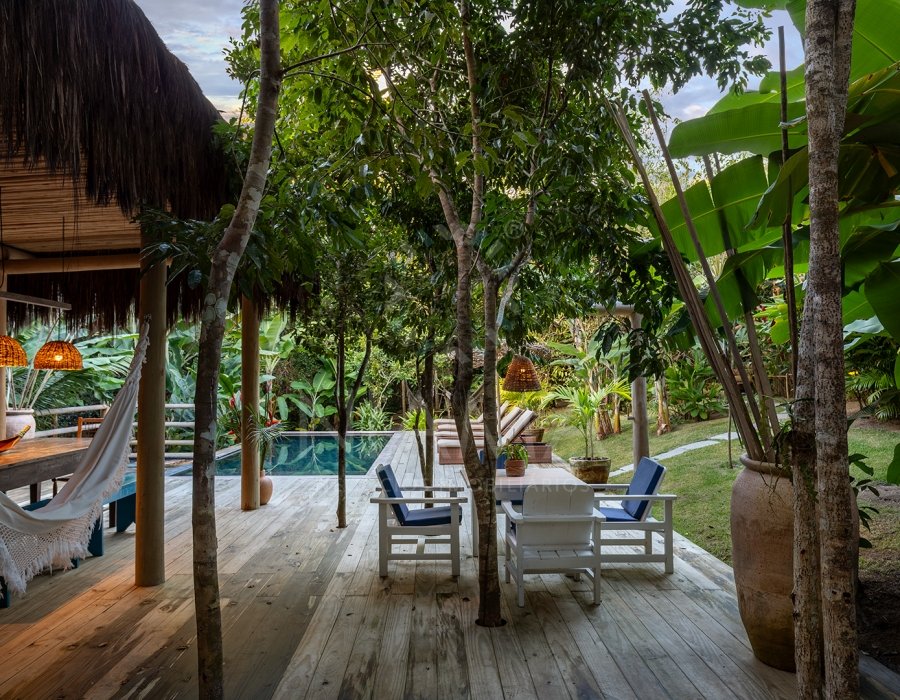 aluguel casa de luxo quadrado trancoso