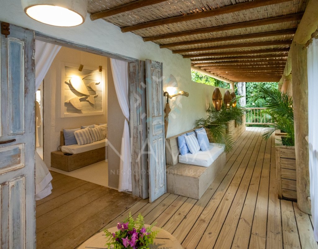 casa de luxo na praia em trancoso